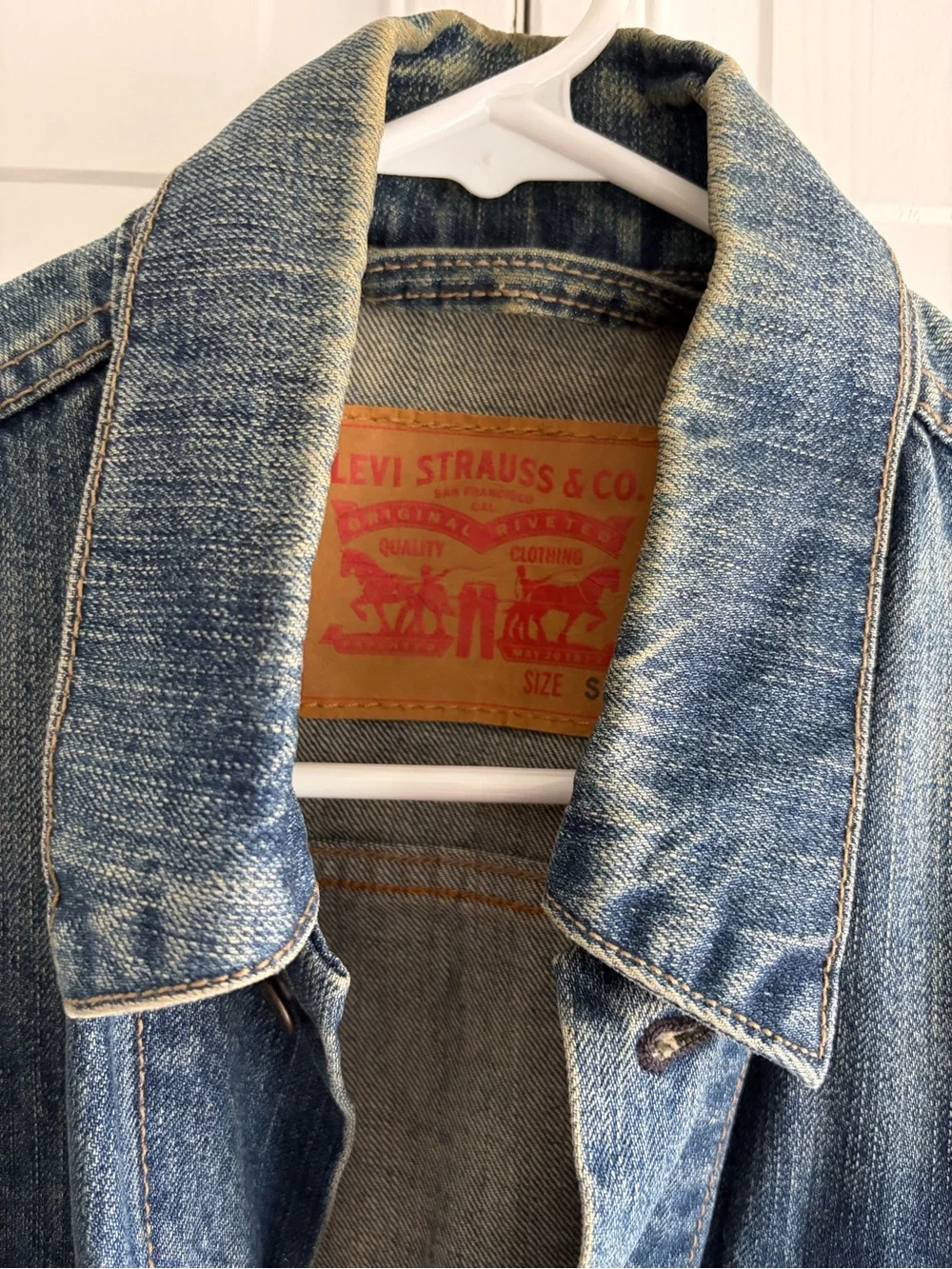 Levi's Blue Denim Trucker Jacket